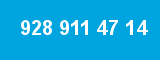 928 911 47 14 928 911 47 14
